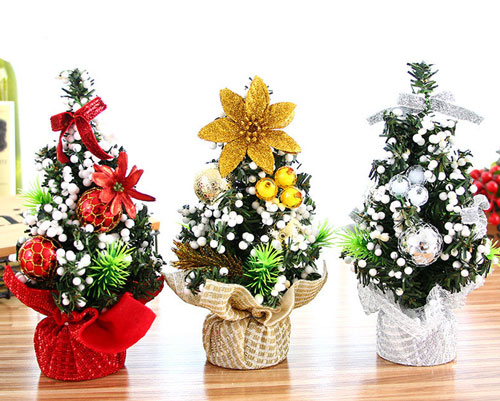 [HCM]Cây thông noel mini để bàn kèm phụ kiện