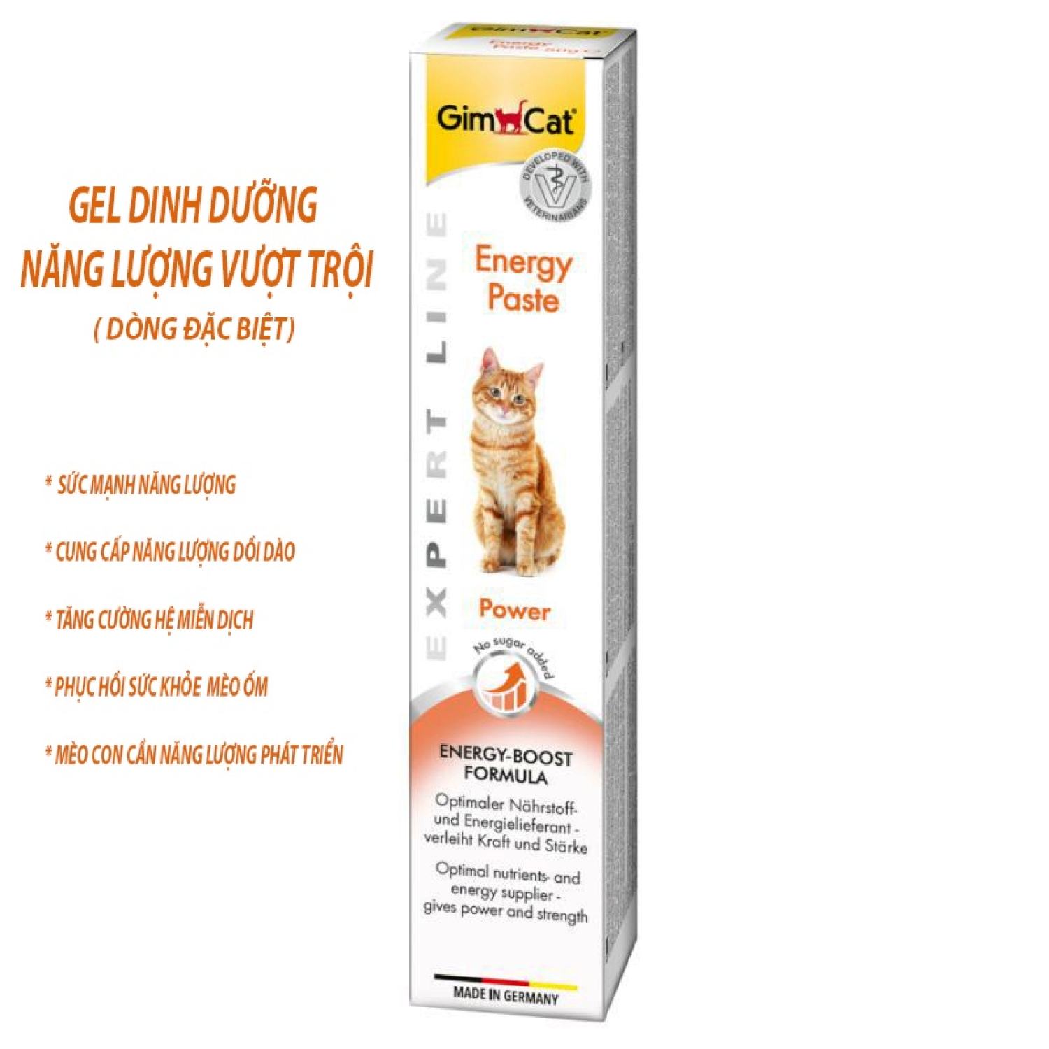 g.el GimCat Energy dinh dưỡng siêu năng lượng ( loại đặc biệt)