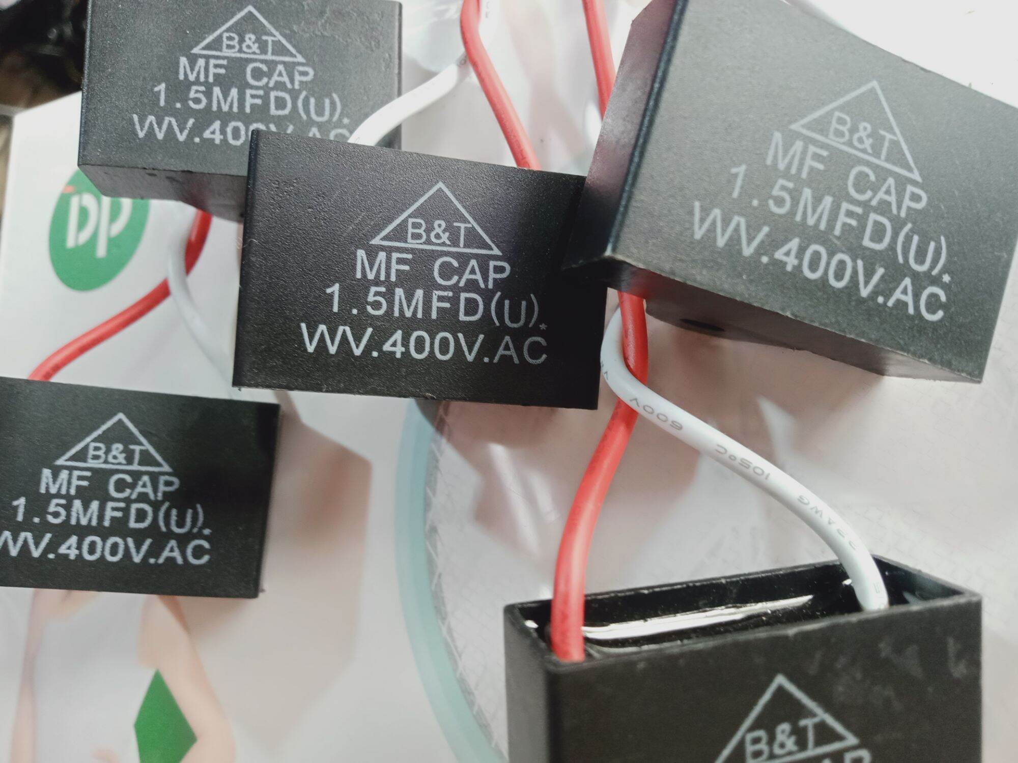 TỤ 1.5 UF / 400V COMBO 5 CÁI