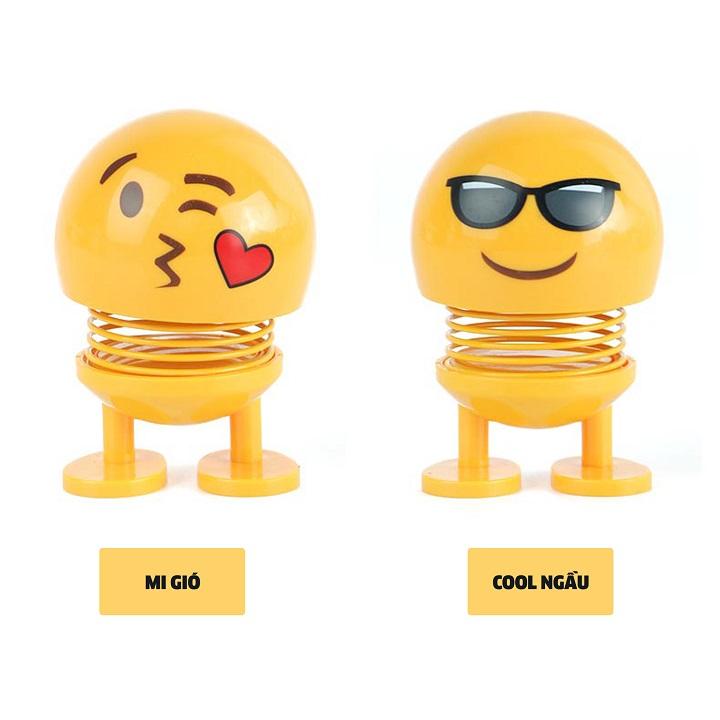 [HCM]Thú nhún Emoji lò xo (mẫu ngẫu nhiên)