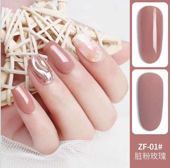 Sơn gel as - màu hoa hồng mã zf