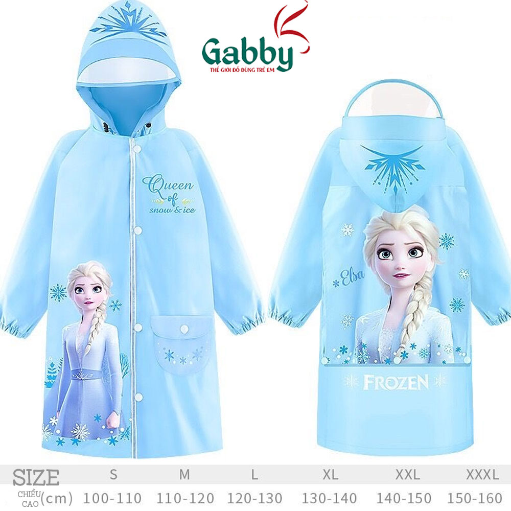 ÁO MƯA TRẺ EM ELSA - GABBY STORE