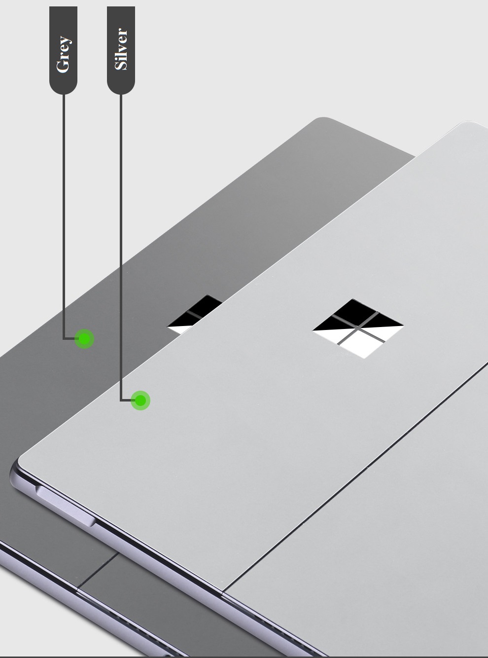 Bộ dán mặt lưng 3M Surface Pro 8 (năm 2021) chính hãng JRC