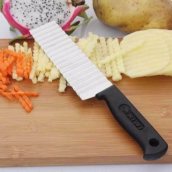 Dao lượn sóng kiwi răng cưa cắt lát rau củ quả thái khoai tây