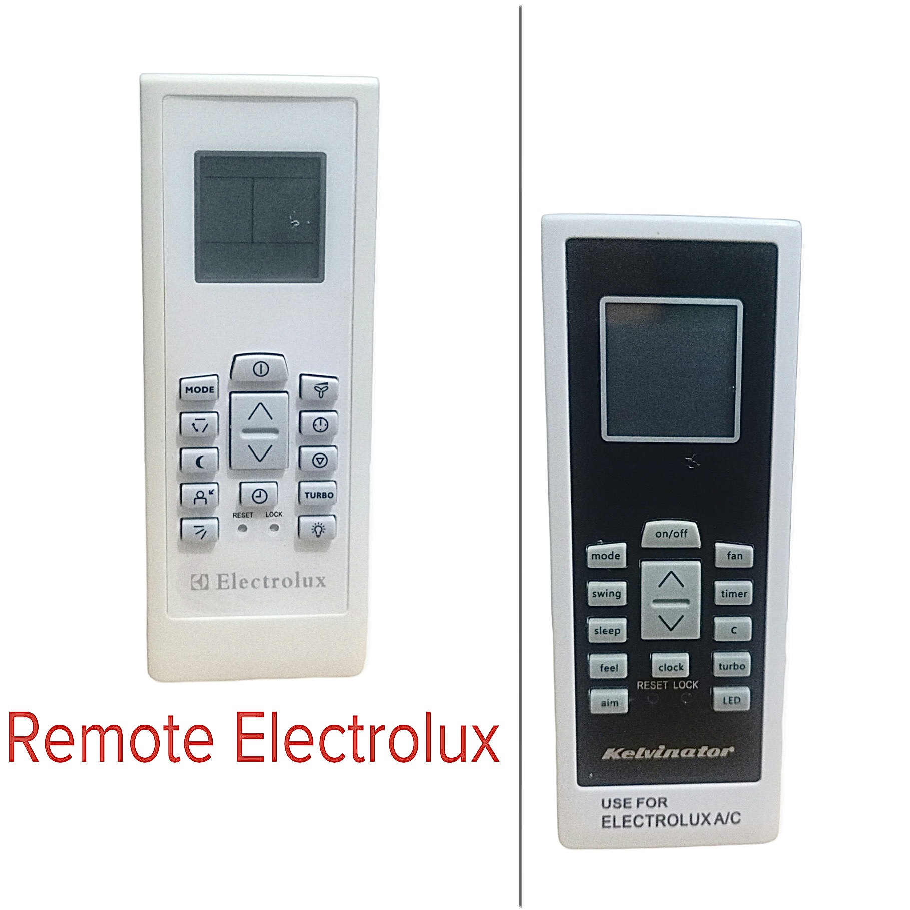 Điều khiển máy lạnh Electrolux nhiều loại ( tặng cặp pin ) / Remote máy lạnh Electrolux