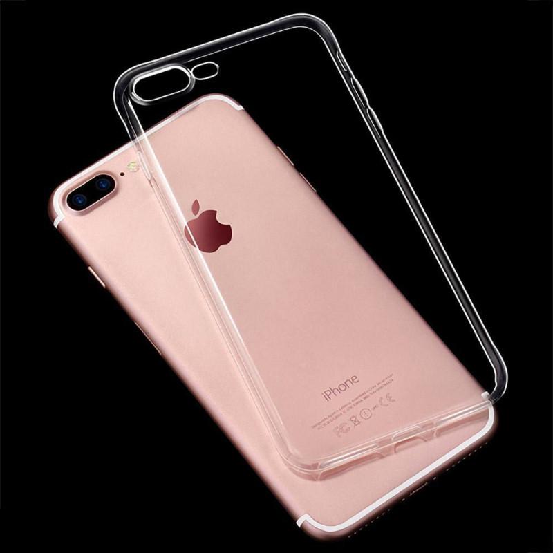Ốp Dẻo cho Apple iPhone 8 Plus Trong suốt (Loại A+ chống ố vàng)