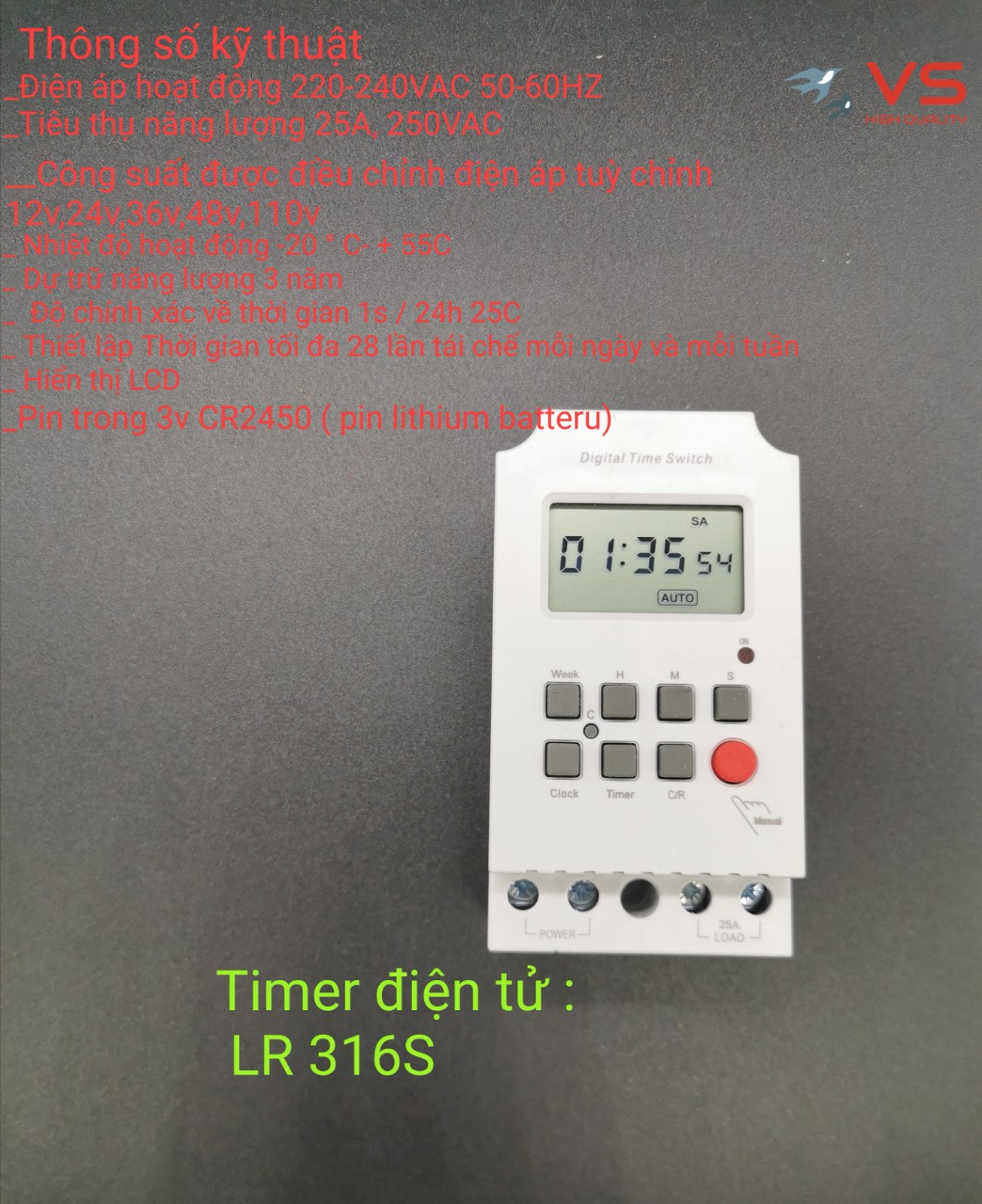 TIMER HẸN GIỜ ĐIỆN TỬ