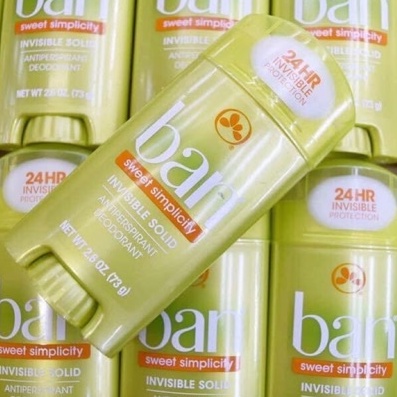BAN Invisible Solid Antiperspirant Deodorant 73g