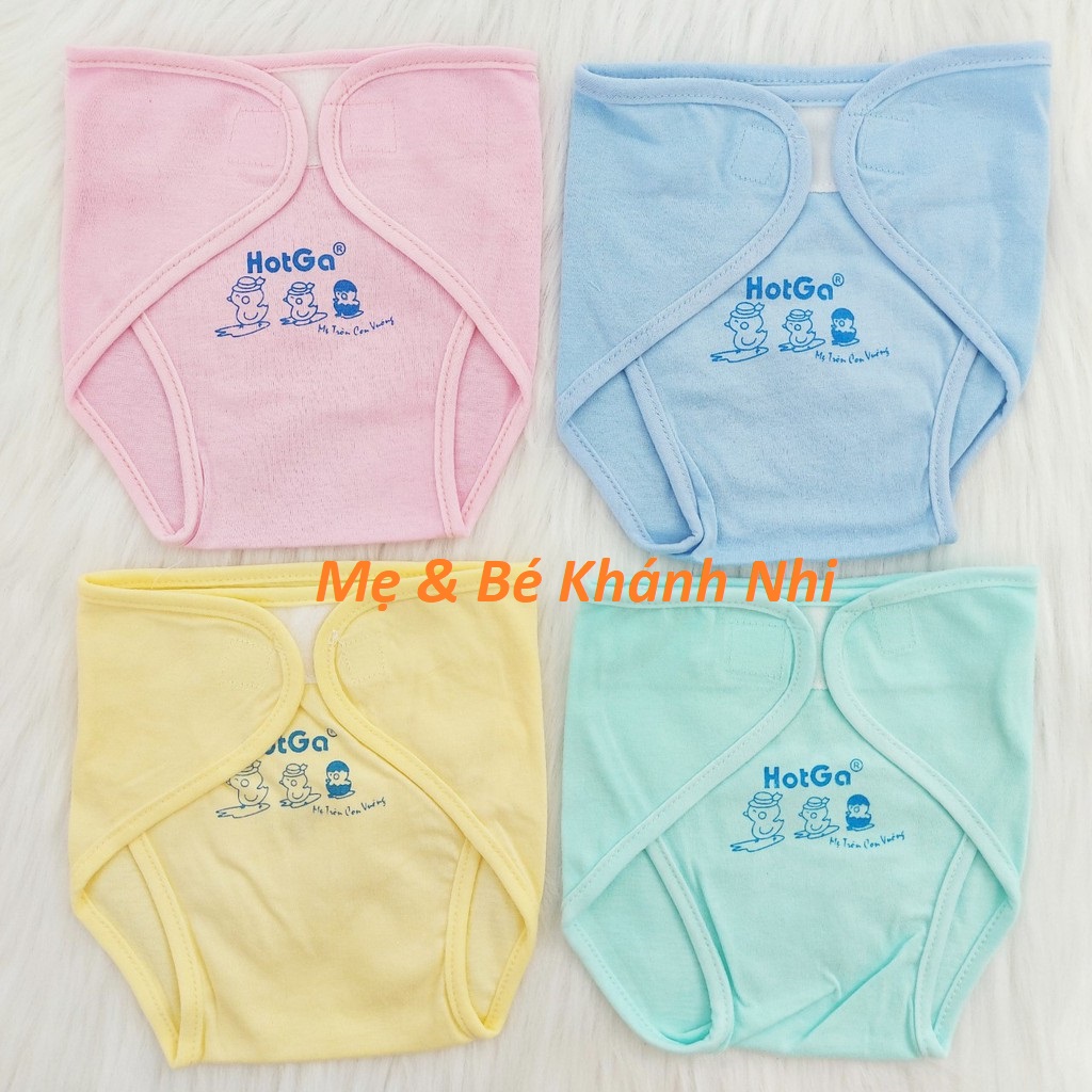ComBo 5 Tã Dán Đóng Bỉm Sơ Sinh Hotga Màu Đủ Size 1,2,3