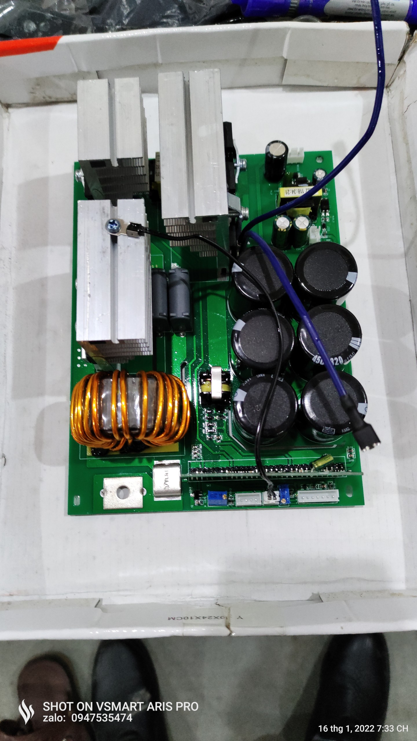Bo máy hàn IGBT  4ig 6 tụ không rơ le