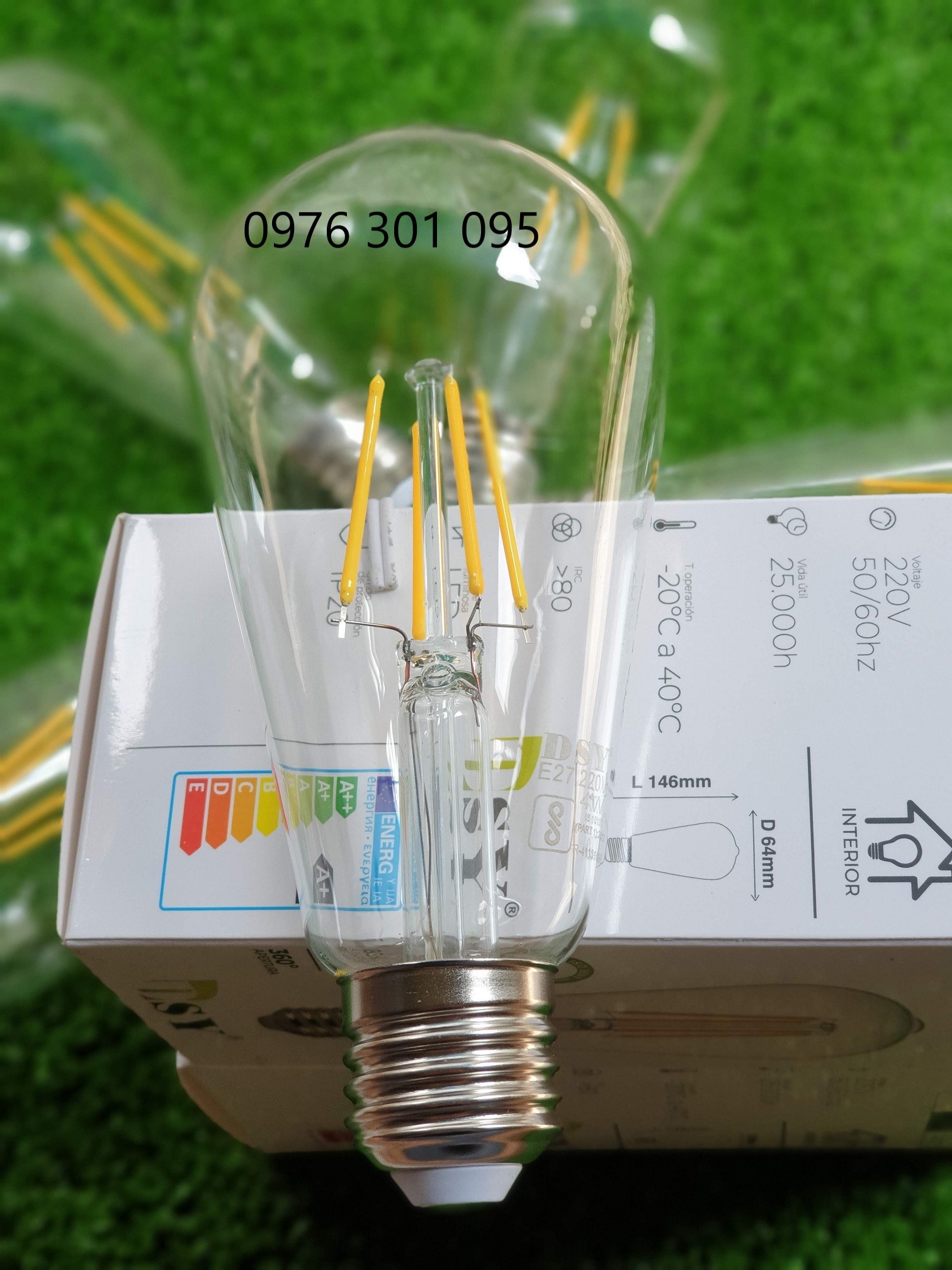 Bóng đèn led Edison ST64 - 4w
