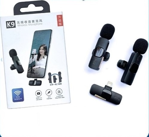 Click Vào Mua Store LazMall Chính Hãng Micro Mic Thu Âm  K9 Pro Lightning (2 MIC) Cho Điện Thoại Làm  YOUTUBER, VLOG, LIVESTREAM (LIGHTNING, TYPE-C) Hàng  Cao Cấp .