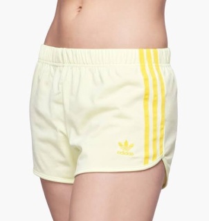 CHÍNH HÃNG] Adidas ORIGINALS Adicolor 3-Stripes Shorts Yellow FK0479 | Quần  thể thao nữ | WheyVN.Com