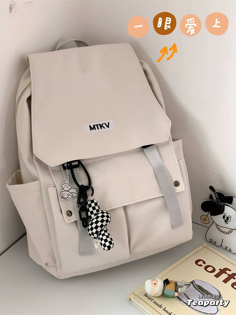 Balo Nữ Ulzzang Đi Học Basic Trơn Unisex Balo Nữ Đẹp Balo Đi Học Nam Nữ Du Lịch Thời Trang Balo học sinh sinh viên laptop đi học