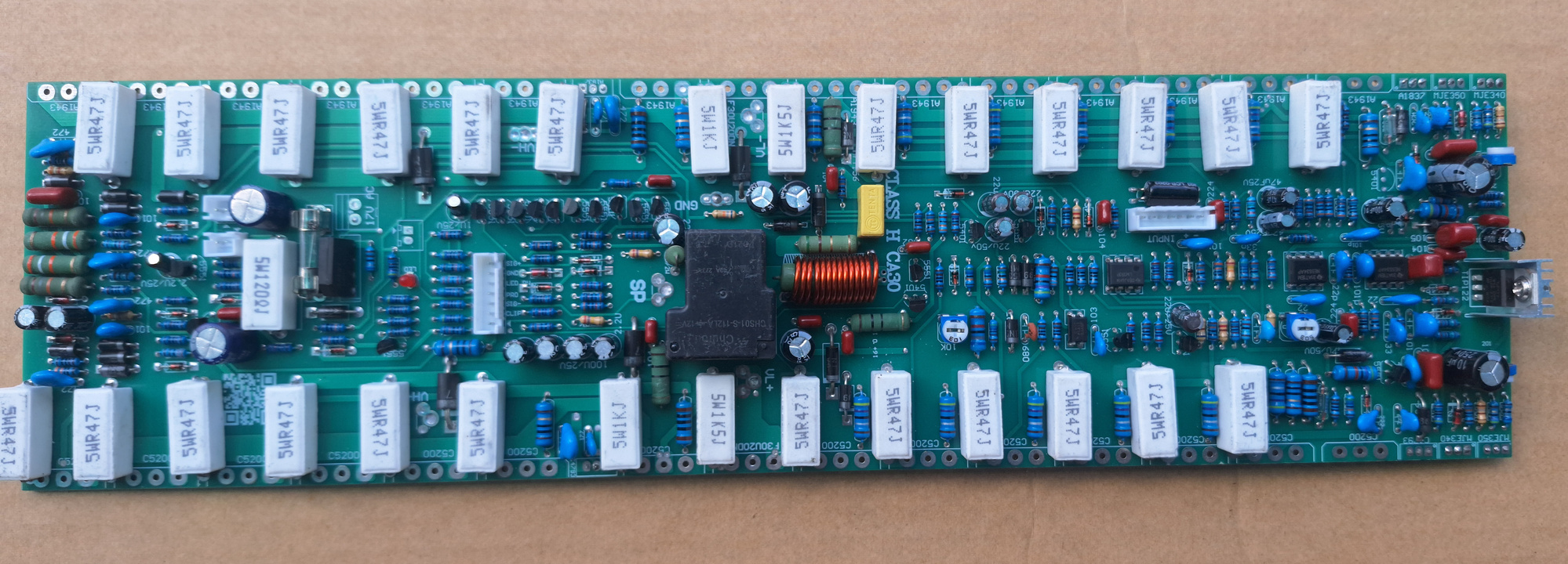 MẠCH CÔNG SUẤT BÙ ÁP CLASS H CA30, CA28 ,CA18,CA20