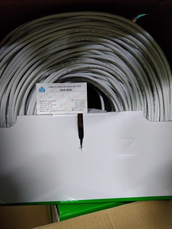 Cable mạng Ensoho CAT6 305M