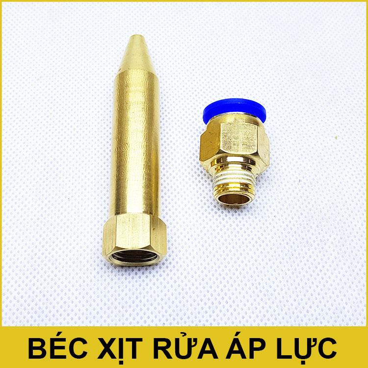 Béc xịt rửa áp lực cao 80mm nối ống 12mm