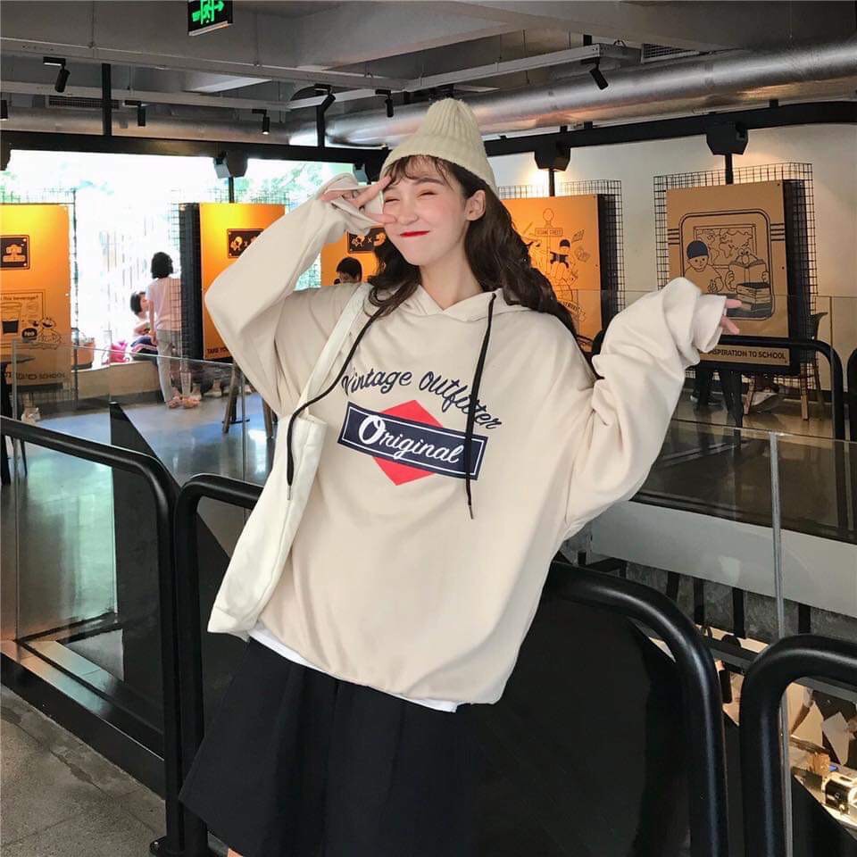 ÁO HOODIE NAM NỮ FORM RỘNG CHẤT VẢI NỈ NGOẠI DÀY DẶN LÓT BÔNG CAO CẤP THỜI TRANG SANG TRỌNG CÁ TÍNH