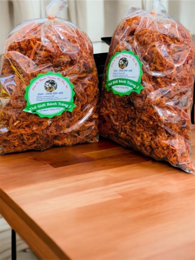 1kg khô bò sợi - đồ ăn vặt Tết