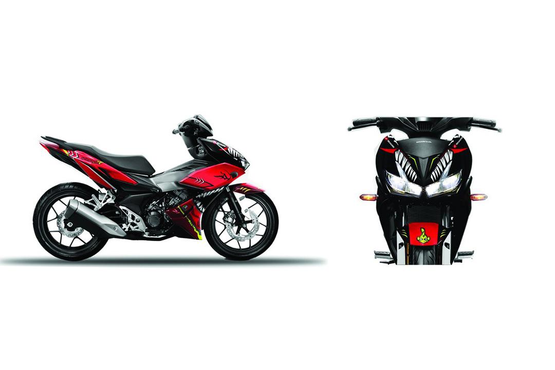 Tem Trùm Winner X Đỏ Đen Cá Mập