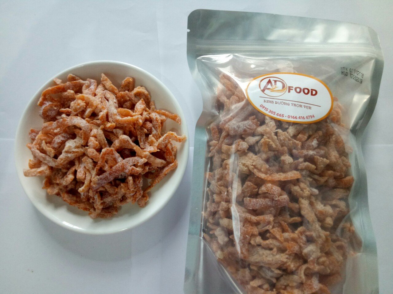 500g mứt trần bì