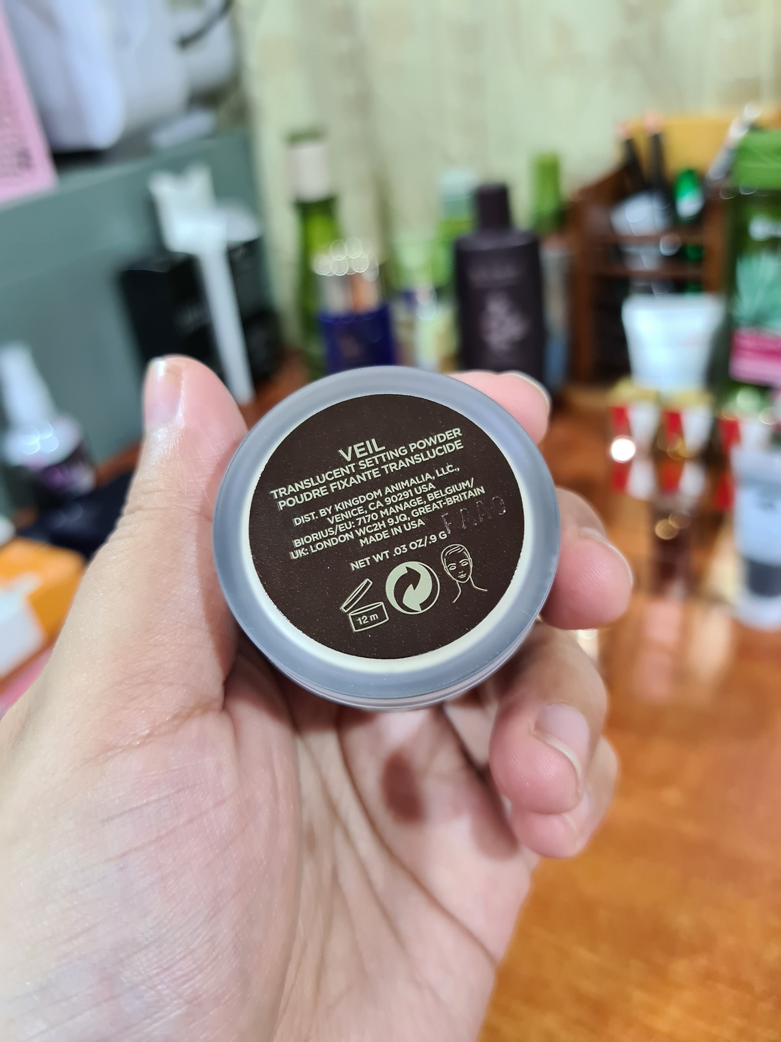 SIZE MINI 0.9G - PHẤN PHỦ BỘT HOURGLASS VEIL TRANSLUCENT SETTING POWDER MINI