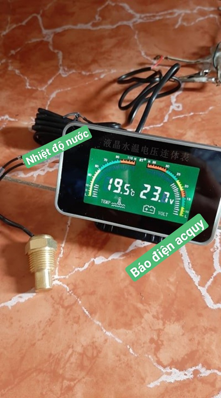 ĐỒNG HỒ BÁO NHIỆT TRÊN XE