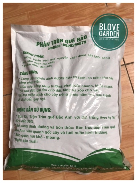 1 kg phân trùn quế Sfarm Pb01 TRỒNG CÂY