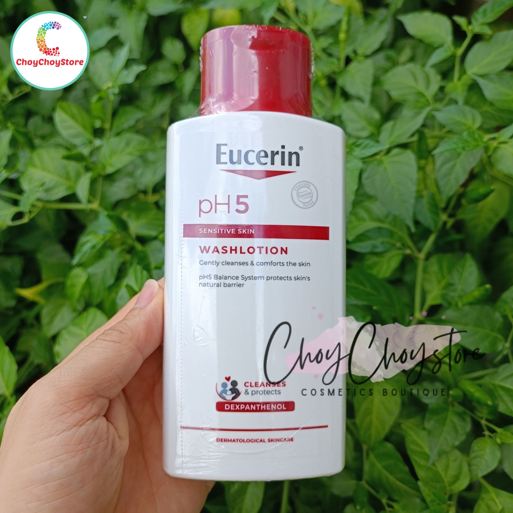 Sữa Tắm Eucerin pH5 Washlotion 200mL Cho Da Nhạy Cảm (Chính hãng)