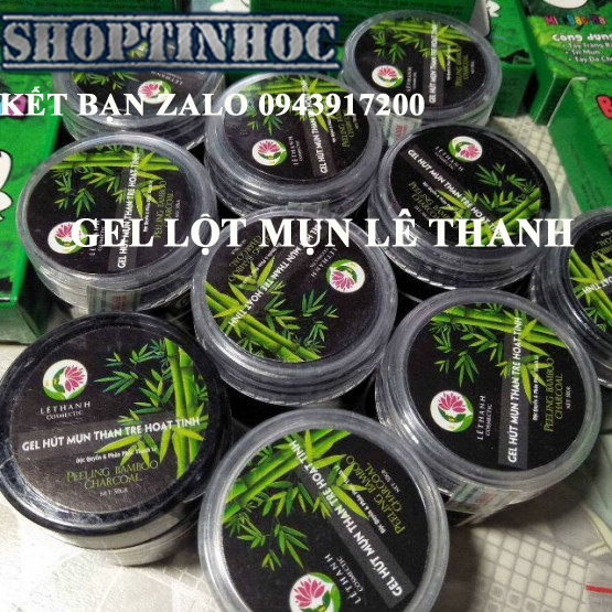 gel lột mụn than hoạt tính
