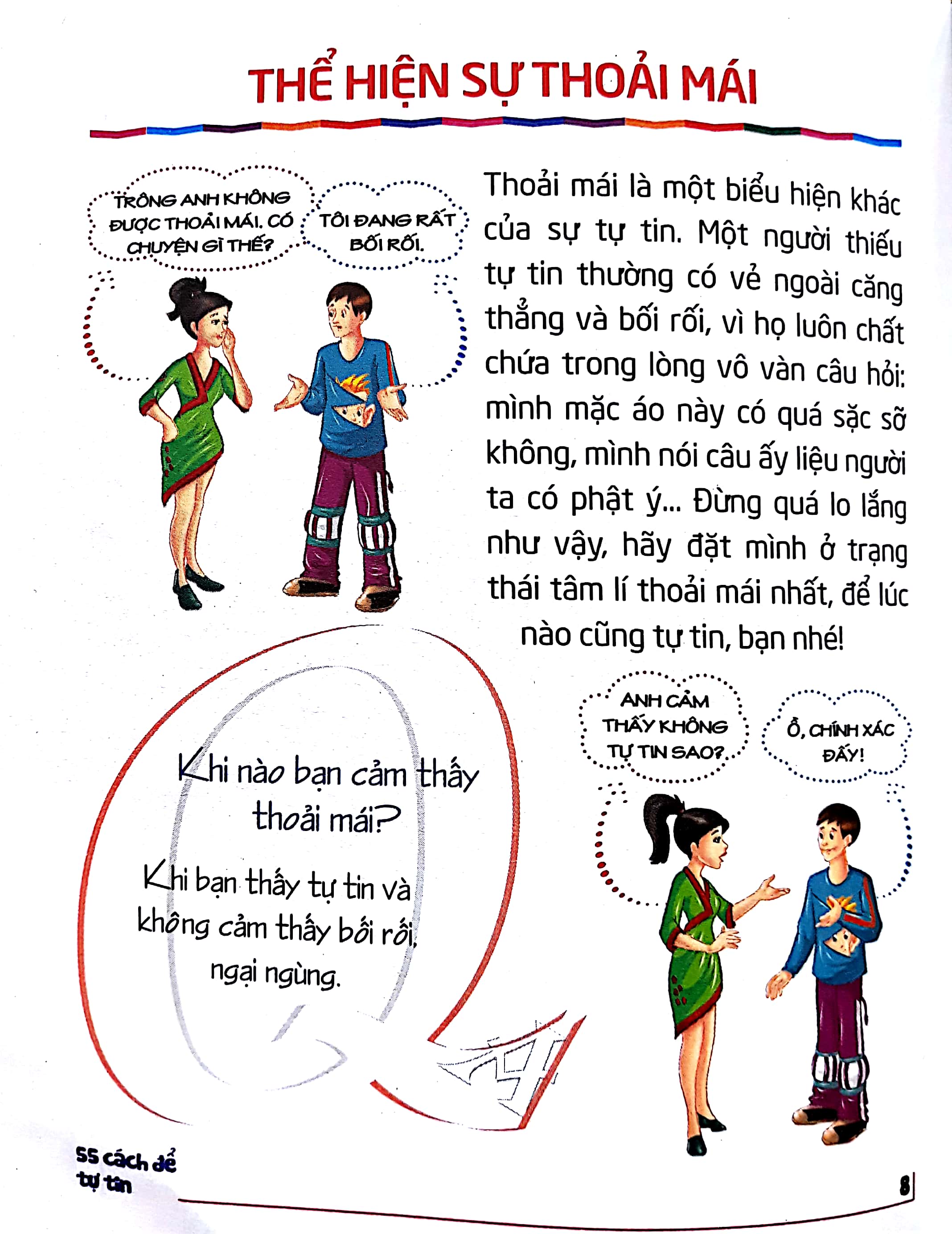 Sách: 55 Cách Để Tự Tin