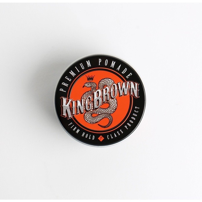 [HCM] Sáp Vuốt Tóc King Brown Cream Pomade - Premium Pomade 75g