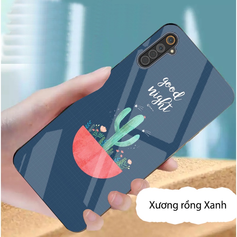 Ốp lưng oppo realme 6, 6 pro mặt kính gương bóng