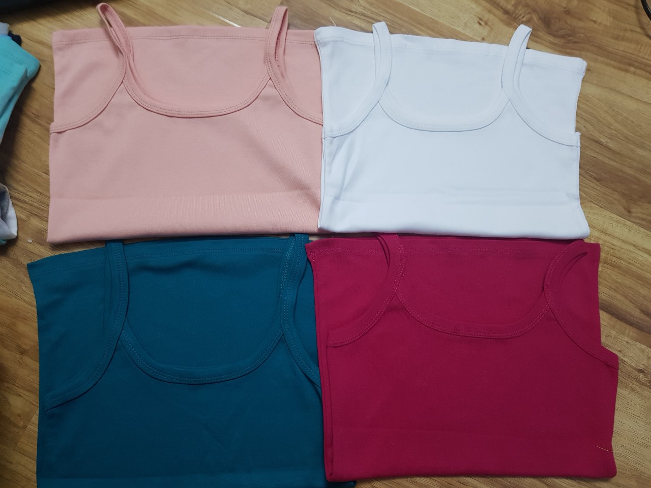 Combo 3 áo ba lỗ nữ (55-68kg hình thật  inbox shop để chọn màu)