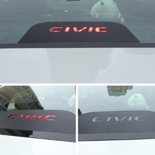 [HCM]DECAL TRANG TRÍ ĐÈN PHANH KÍNH SAU XE HONDA CIVIC