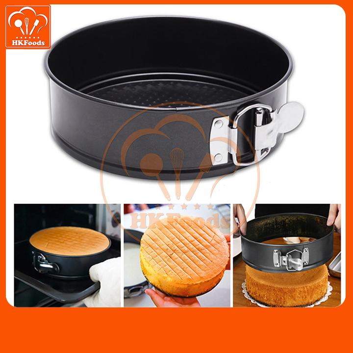 Khuôn chống dính tròn đế rời có khóa 20cm