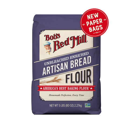 Bột Artisan làm bánh mì (bột số 13) Bob's Red Mill - Artisan Bread Flour Bob's Red Mill - 2.27kg