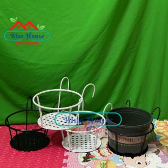 Giá sắt, Giỏ treo hoa ban công, sơn tĩnh điện