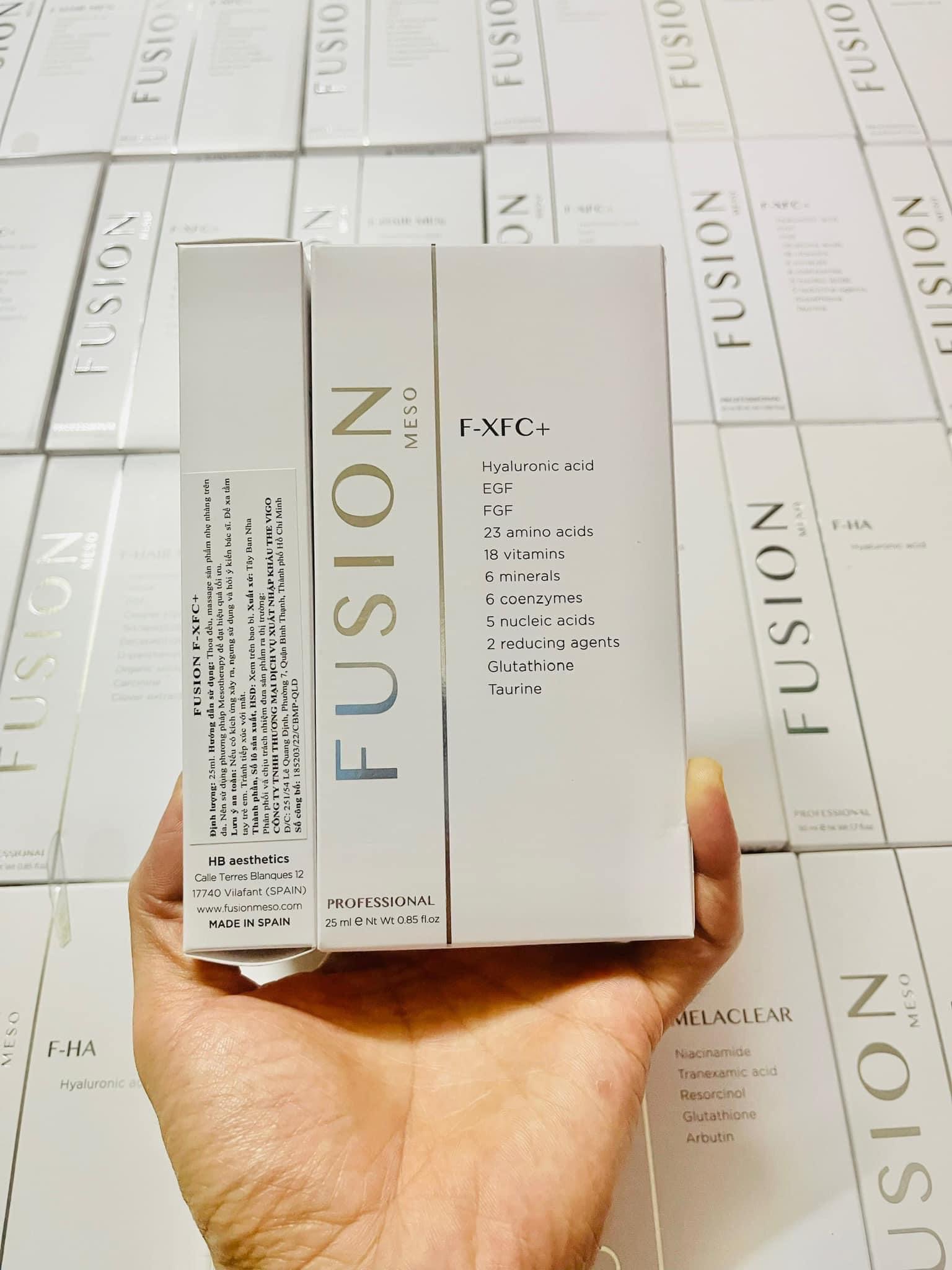 TINH CHẤT FUSION F- XFC+ TRẺ HOÁ LÀN DA