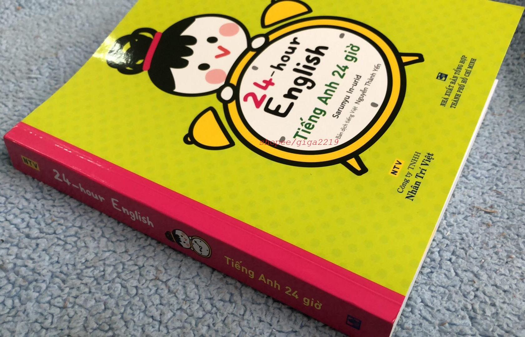 Sách Tiếng Anh 24 Giờ - 24 Hour English (Kèm 1 CD)