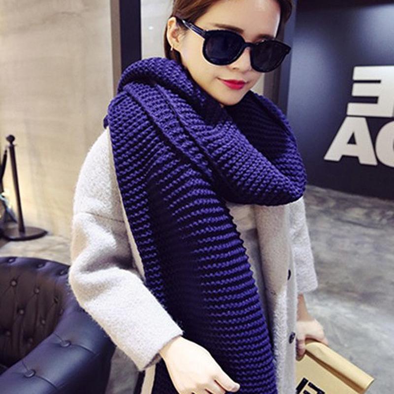 Khăn Len Sợi To Style Hàn Quốc - KTT5, khăn len nữ, khăn thời trang dành cho cả nam và nữ