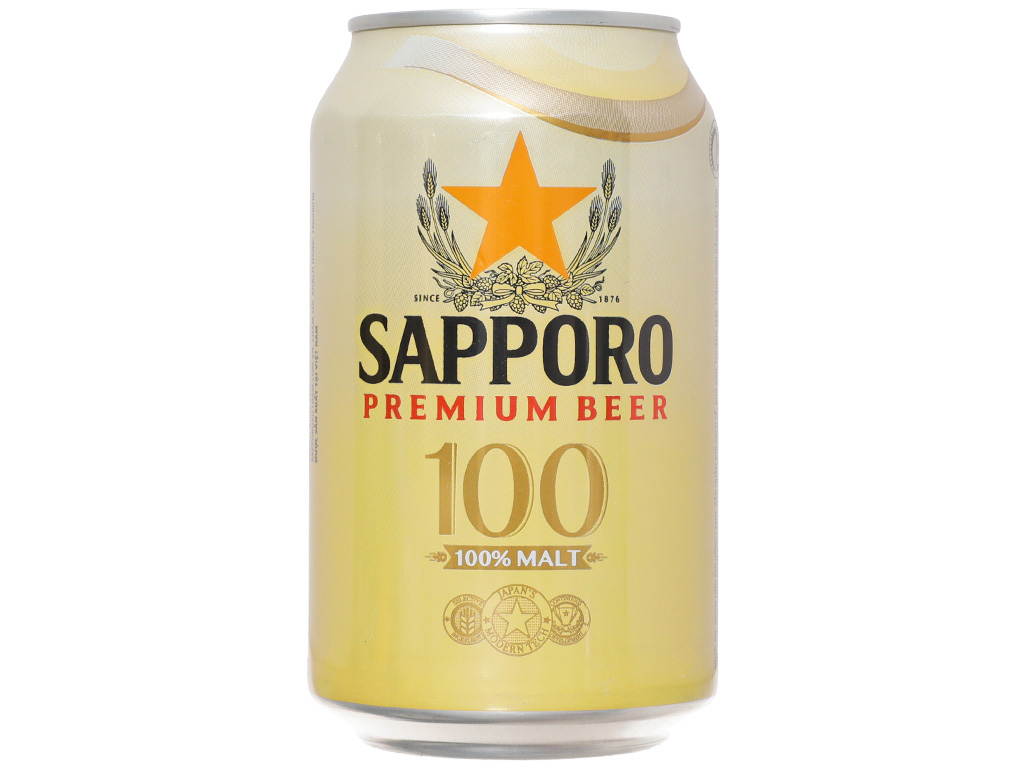[Siêu thị WinMart] - Bia Sapporo 100 lon 330ml