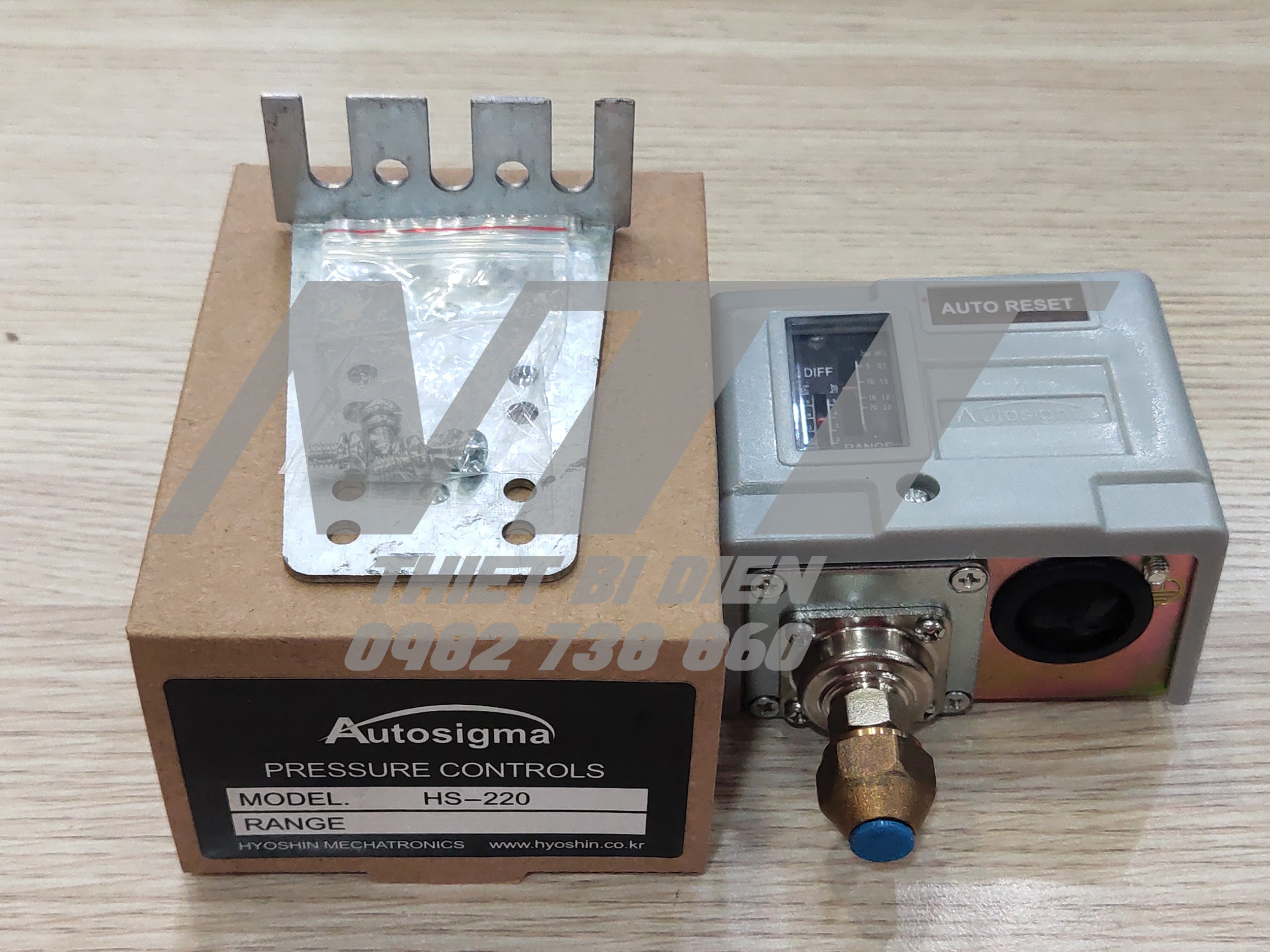 Công tắc áp suất HS203, HS206, HS210, HS220, HS230 Autosigma