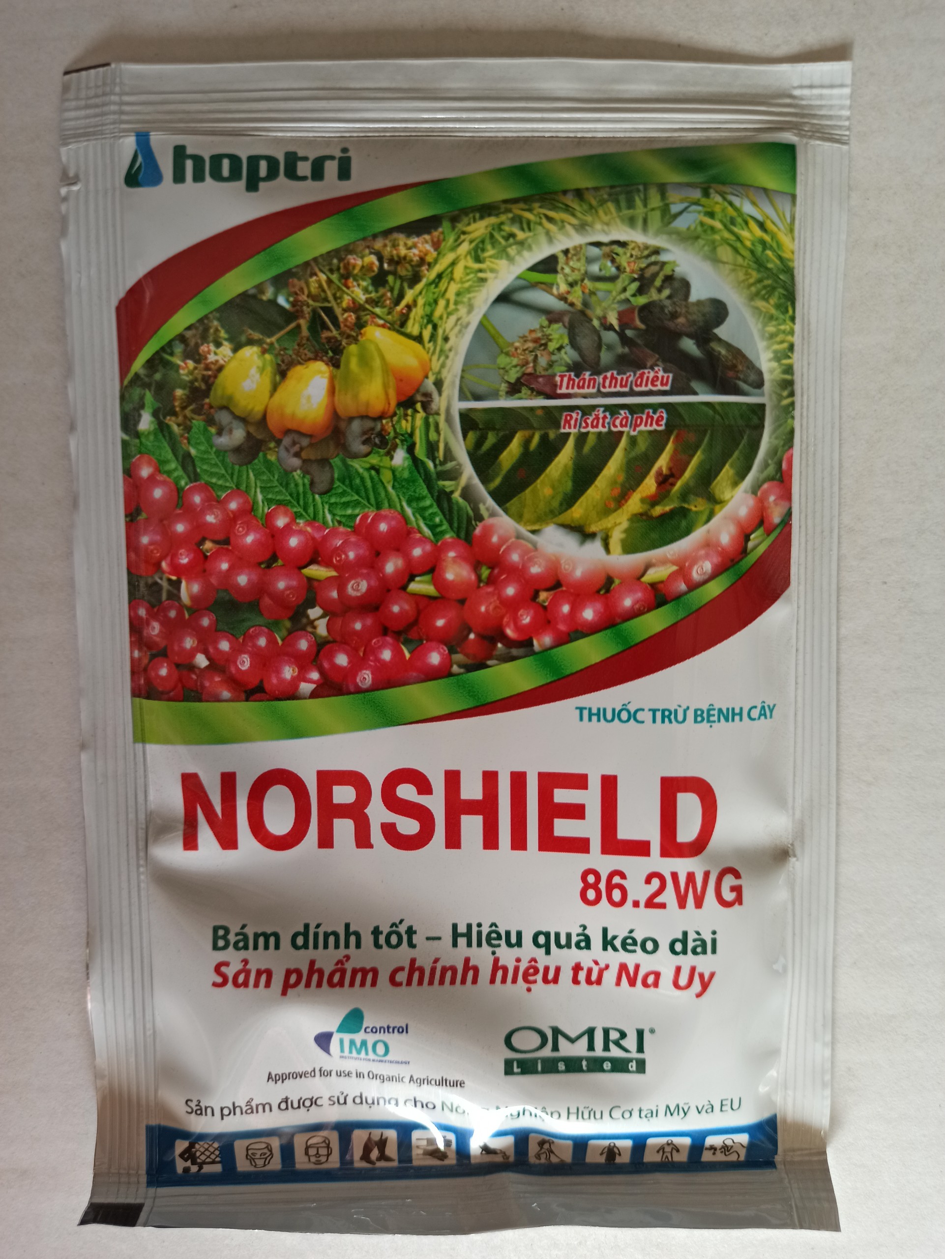 ĐỒNG ĐỎ NORSHIELD 86.2WG - TRỪ NẤM, VI KHUẨN, RỈ SẮT - Gói 50g