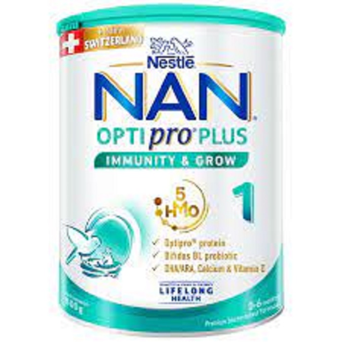 Sữa Bột Nan Optipro Plus số 1-2 lon 850g Cho Bé Milk