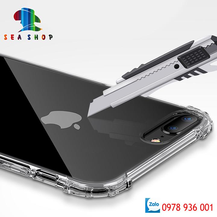 [[SEASHOP] [TẶNG KÍNH CƯỜNG LỰC] Ốp lưng iPhone 7 Plus Silicon chống sốc CAO CẤP