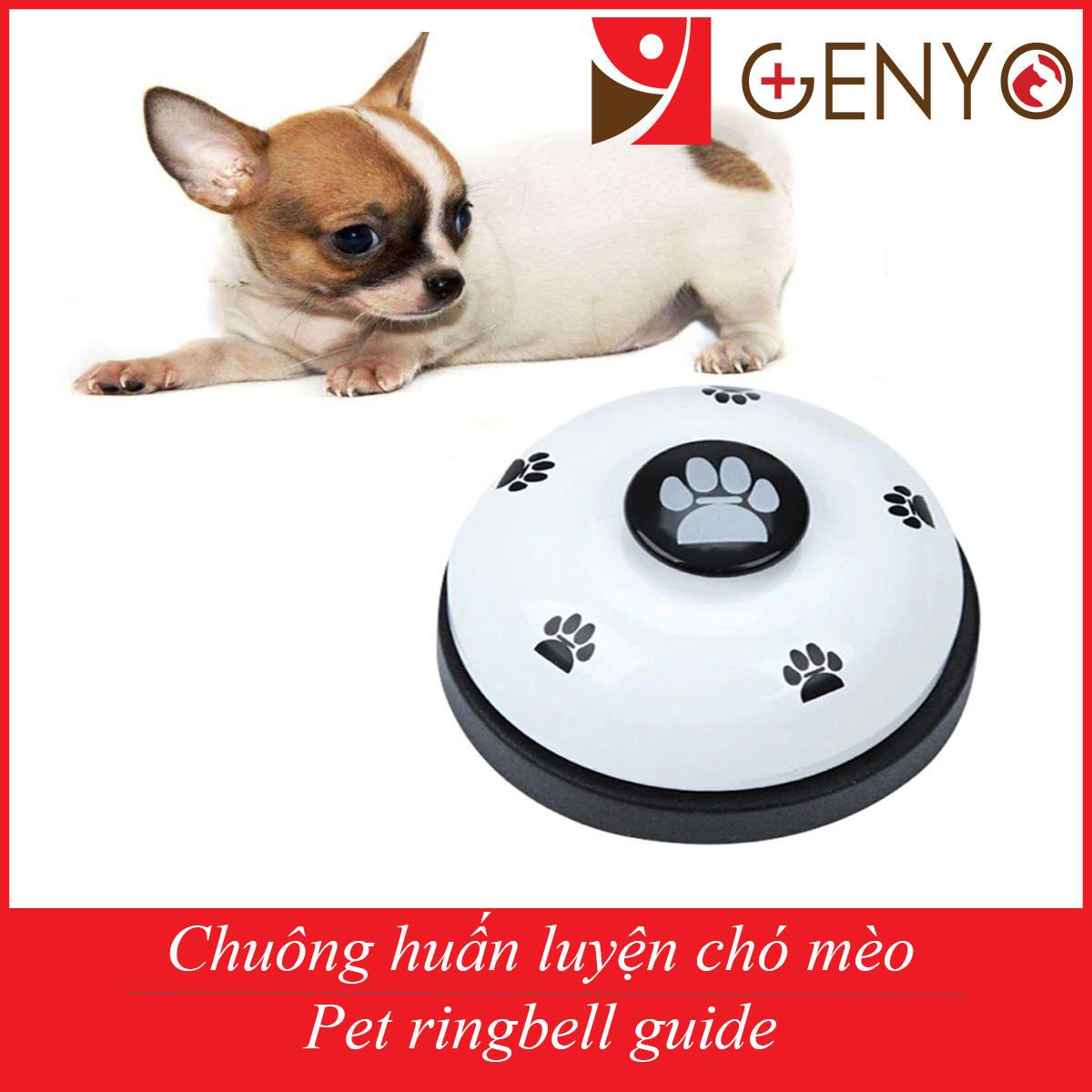 [HCM]Chuông huấn luyện chó mèo