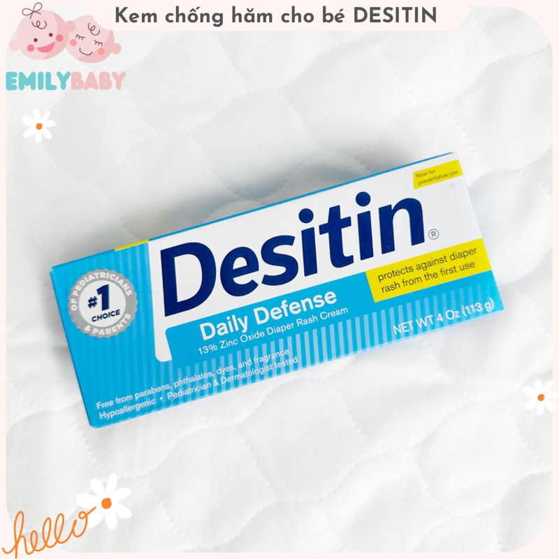 Kem  hăm Desitin cho bé yêu