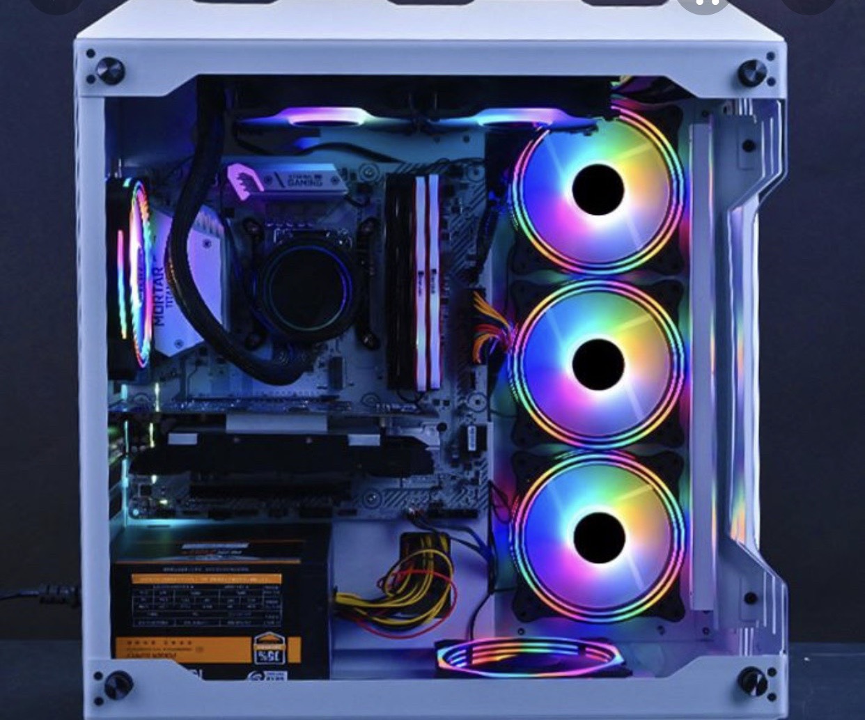 Fan Case Coolmoon M1.1 Led đẹp - Không Cần Hub