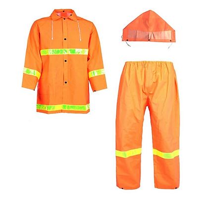 ÁO MƯA BỘ PHẢN QUANG MÀU CAM STORMBUSTER SIZE S